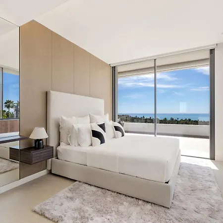 Luxury Villa In Marbella With Panoramic Sea Views & Large Garden